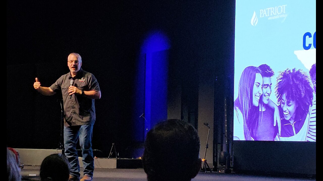 Rick Green speaking at Comedy and the Constitution at HighPoint Church June 1st, 2024