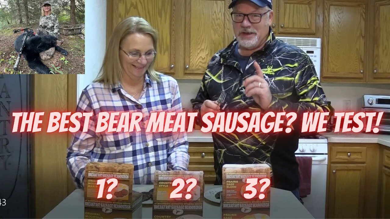 Homemade Bear Sausage Taste Test