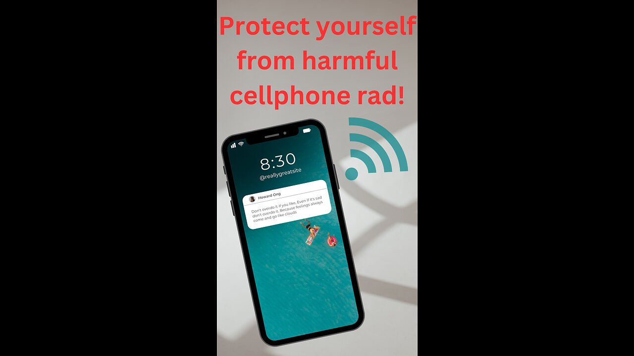 Protect yourself from harmful cellphone radiation, quick and easy install! (2023) UPDATE!