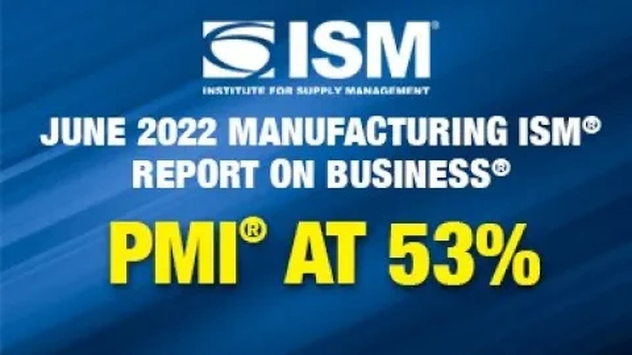 Tim Fiore says, “Calm down.” - The Manufacturing ISM® Report On Business®