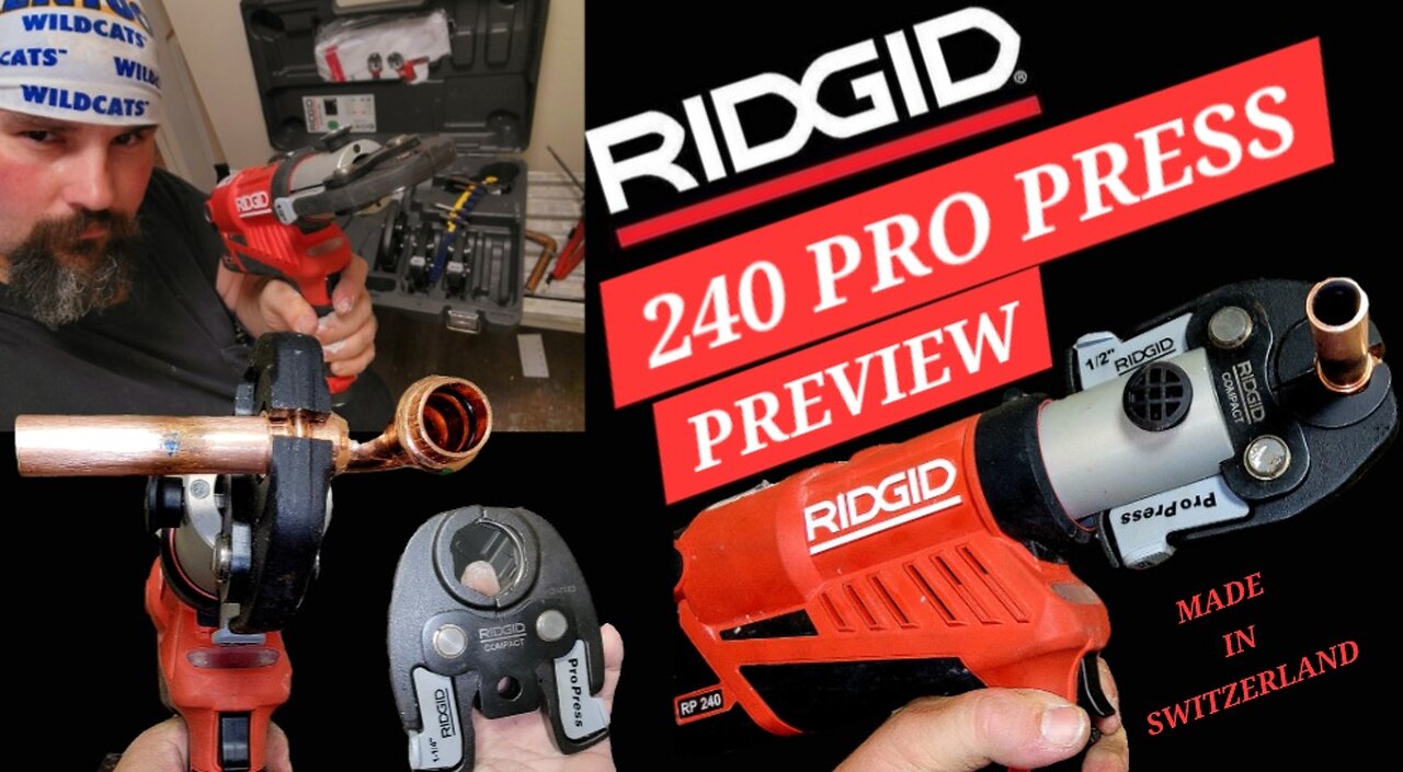 RIDGID 240 PRO PRESS PREVIEW