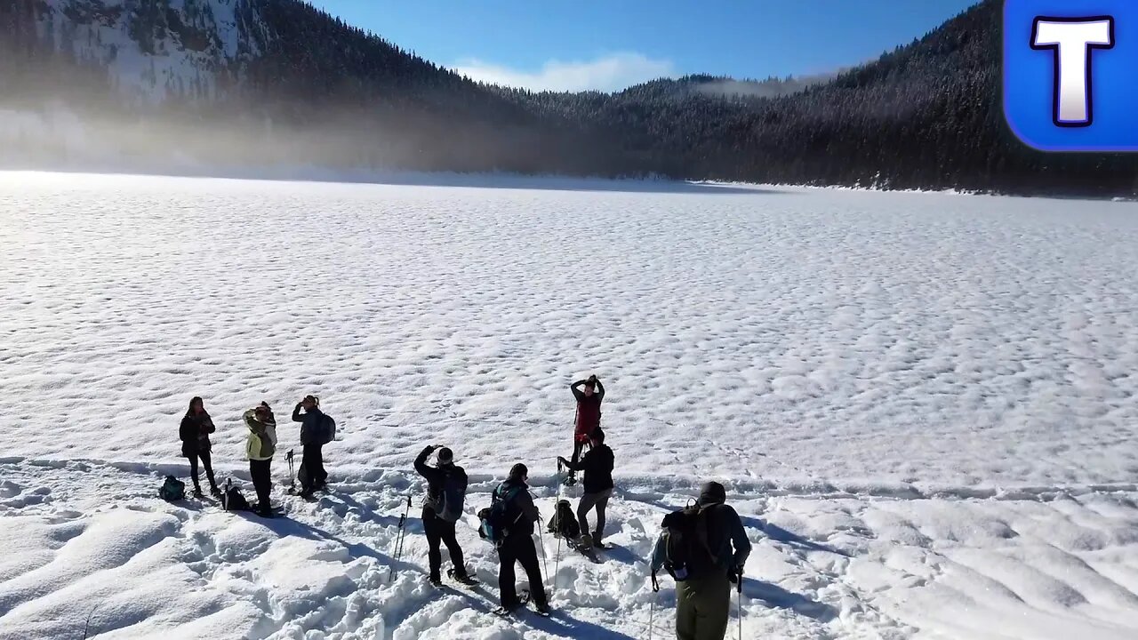 Hiking to a Frozen Lake | Helen Mackenzie Lake