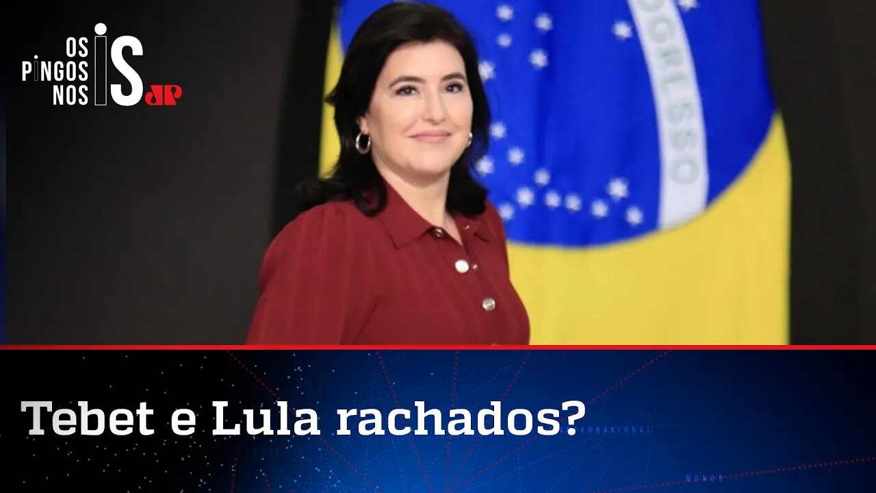 Tebet volta a expor divergências com Lula na área fiscal