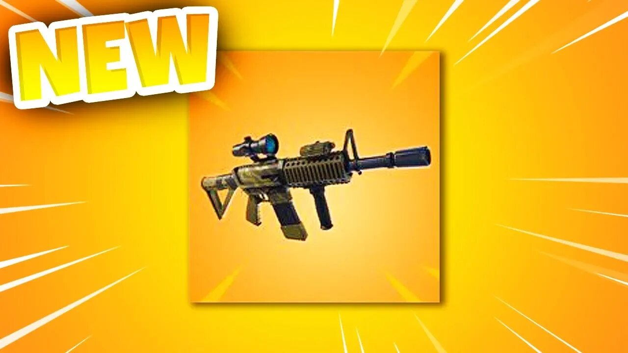 *NEW* "Thermal Scoped Assault Rifle" COMING TO FORTNITE! - Fortnite Battle Royale scoped AR!