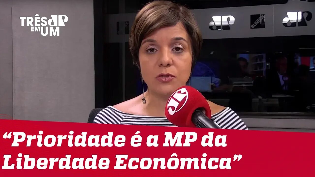 #VeraMagalhães: Após Previdência, prioridade máxima é a MP da Liberdade Econômica