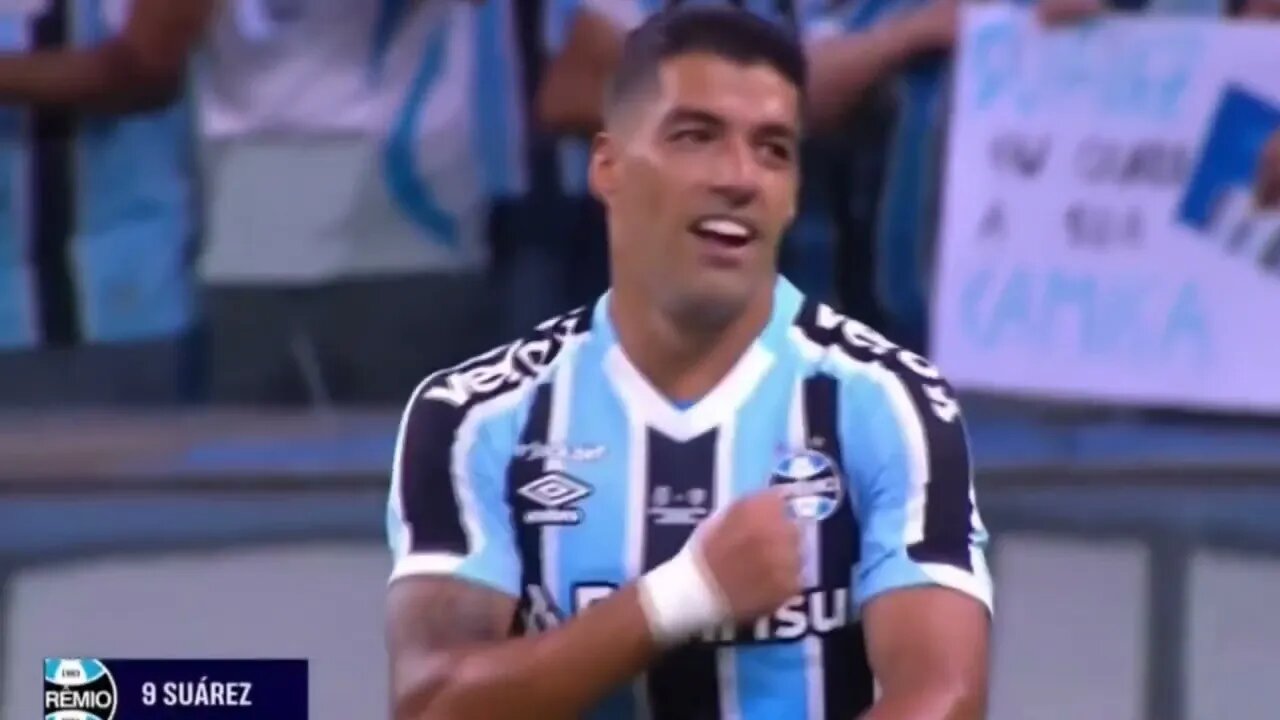 Gols de Luiz Soares na estréia do Grêmio contra o São Luís na Recopa gaúcha 2023