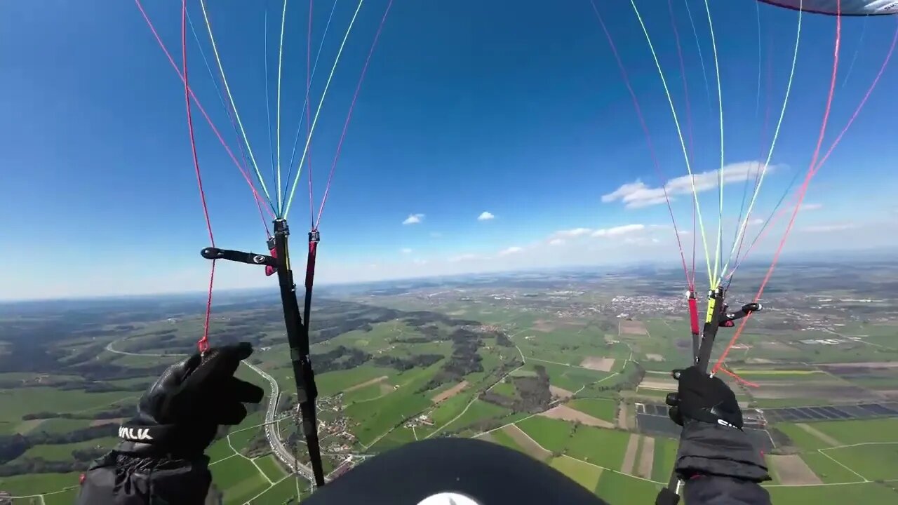 Gleitschirm Streckenflug am Sulzberg - einfach mal nach Hause fliegen-20