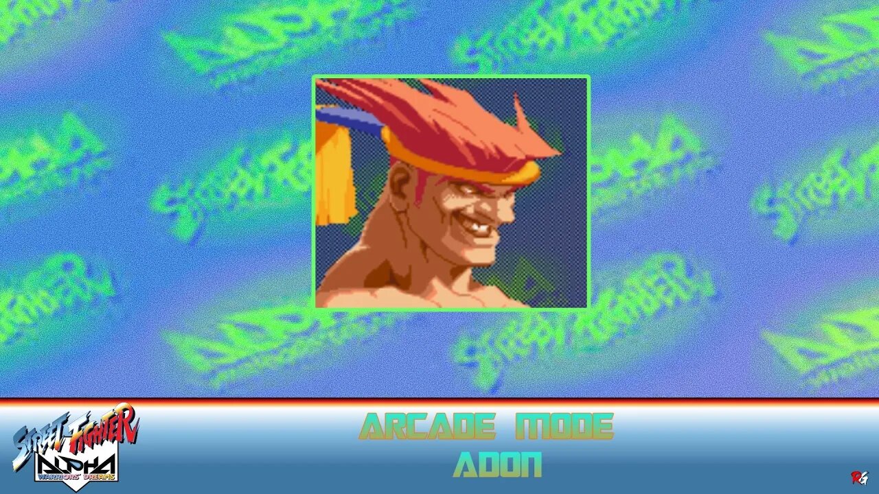 Street Fighter: Alpha: Arcade Mode - Adon