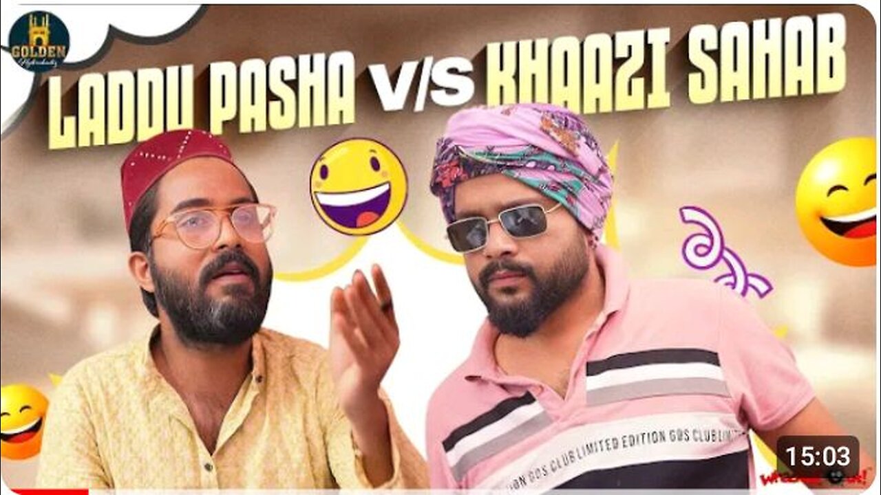 Laddu Pasha Vs Khaazi Sahab | Comedy Video | Marriage Certificate | Funny video | Golden Hyderabadiz