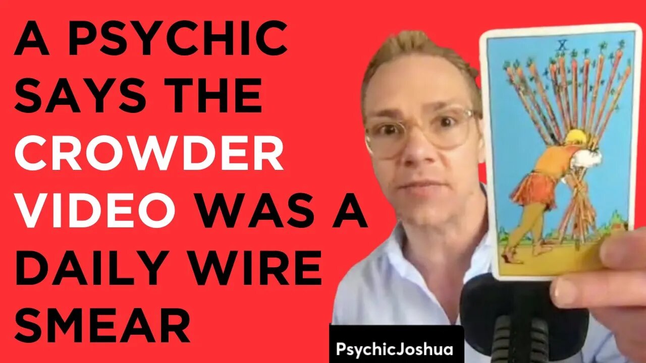 Did Candace Owens and The Daily Wire know about the Steven Crowder video? @JoshuathePsychic says yes