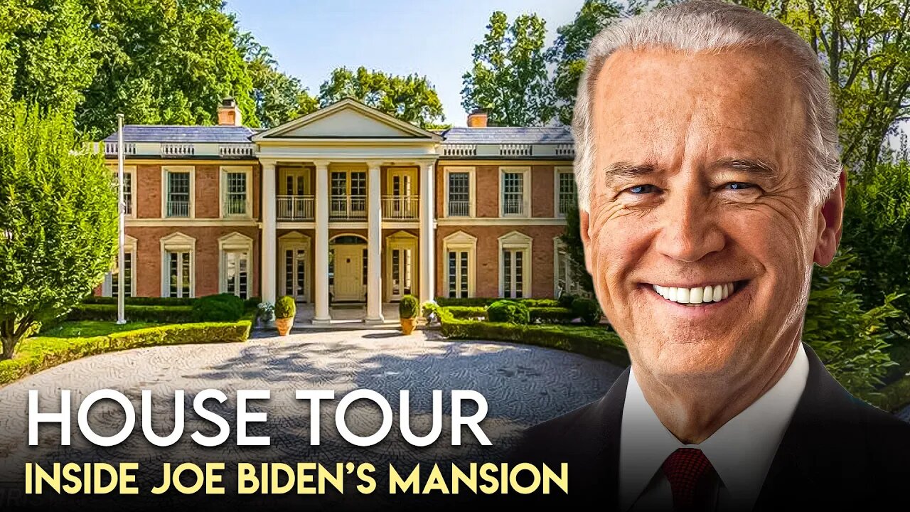 Joe Biden | House Tour | $2 Million Delaware Mansion & More