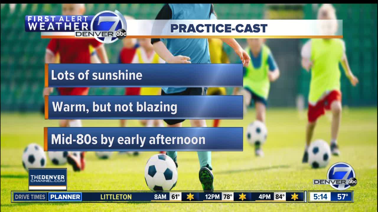 Monday 5:15 a.m. forecast