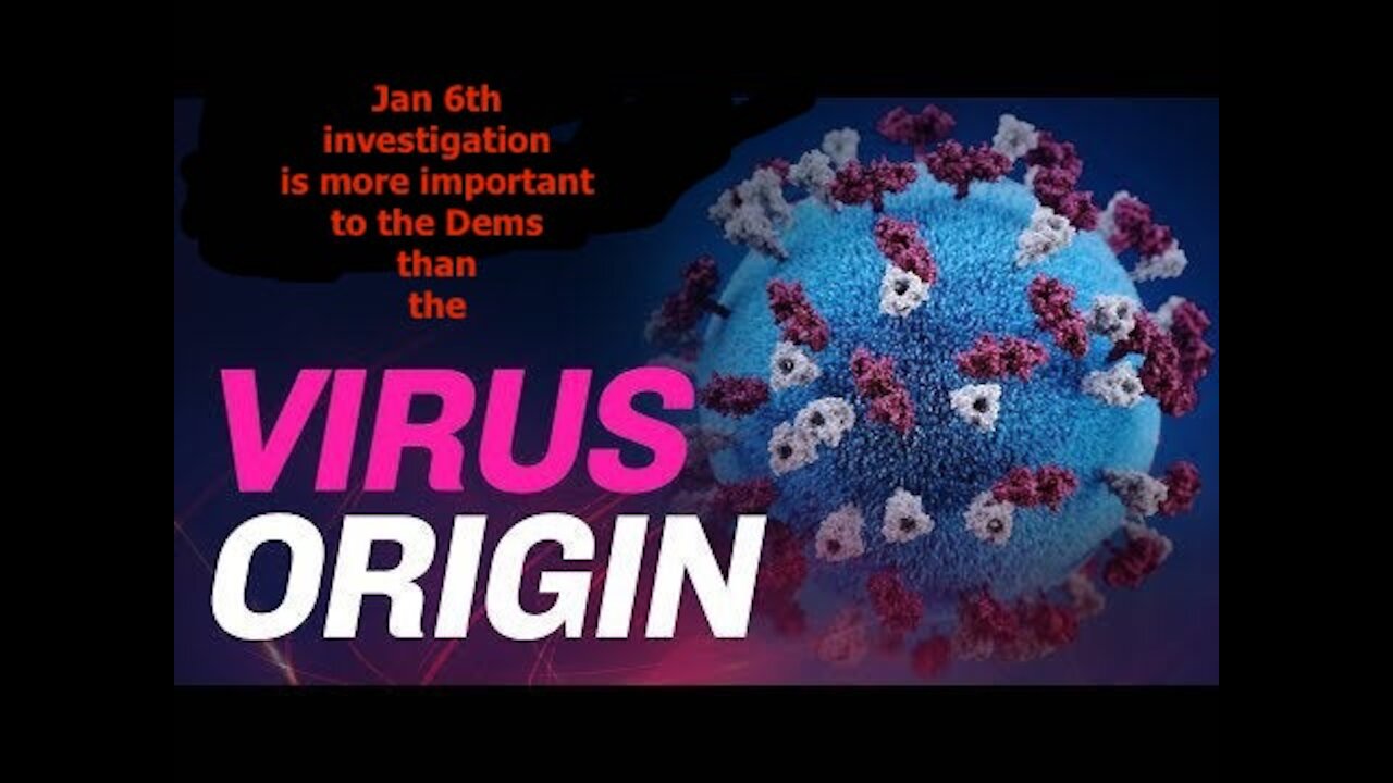 Dems Want to Investigate Jan 6th, but Not the Origins of COVID 19 - 20210520