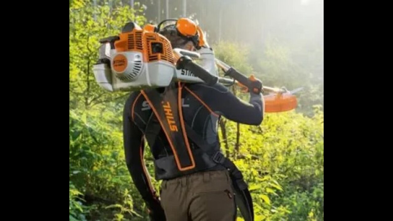 Equipo de protección para trabajar con desbrozadoras Stihl Husqvarna