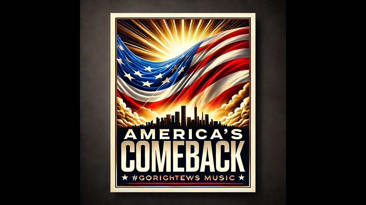 America's Comeback #GoRightNews Music #PeterBoykinSings