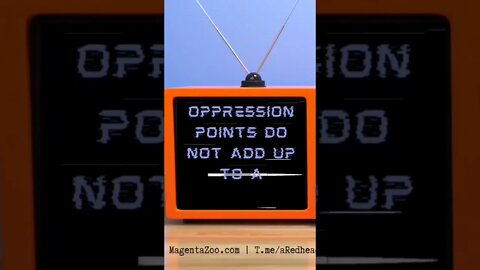 The Opression Olympics + pro victim culture we live in is not "progressive" its pathetic