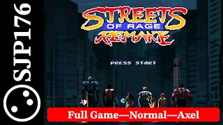 Streets of Rage Remake—Uncut No-Commentary Casual Playthrough—Full Game