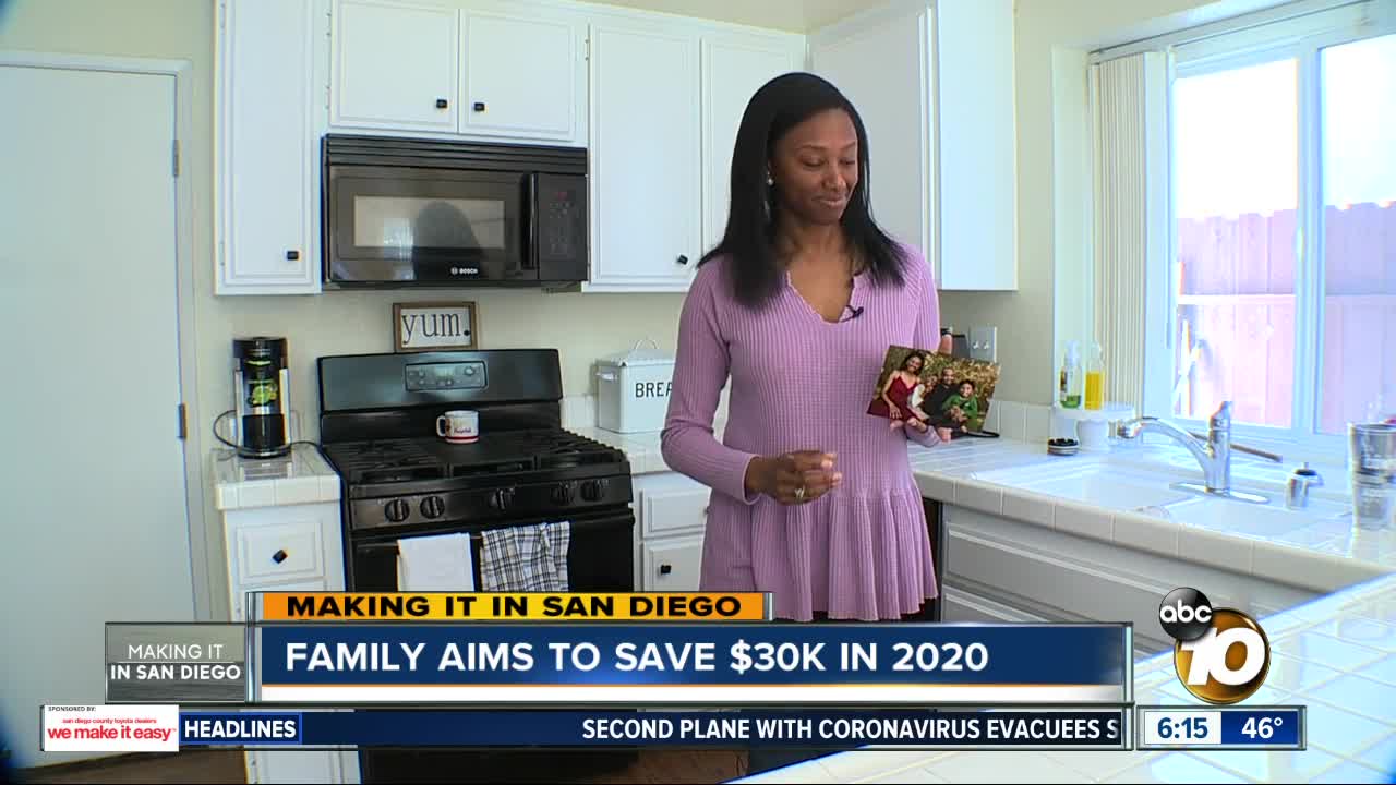 Making it in San Diego: Chula Vista family plans to save $30k in 2020