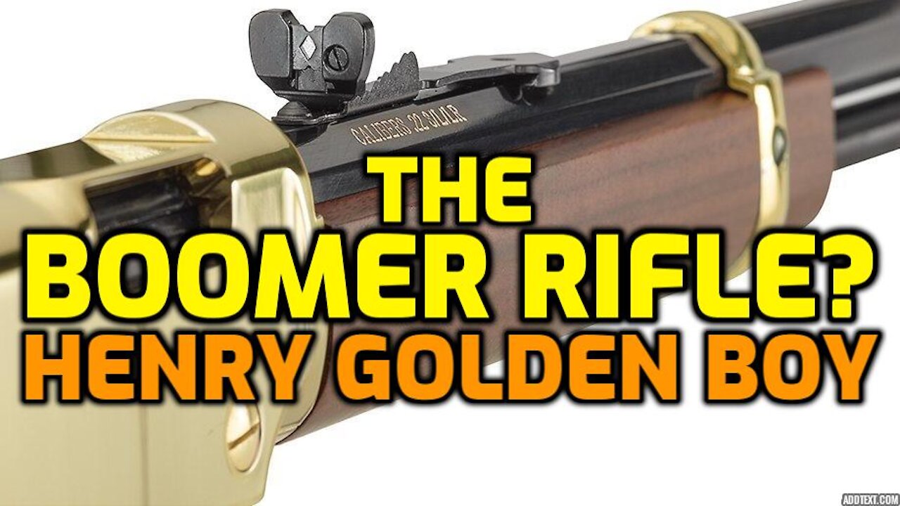 The Henry Golden Boy Lever-Action Rifle