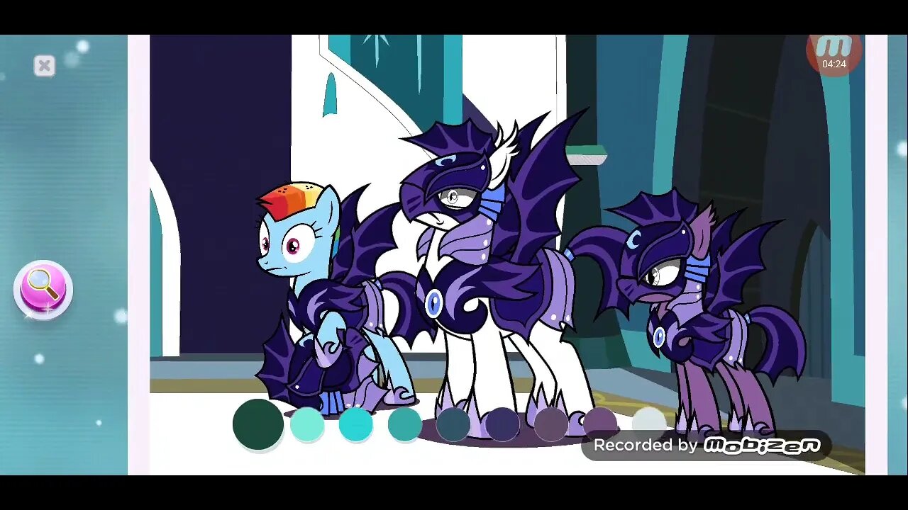 Lets Paint some Nightmare Moon Bat Guards / Lunas on an article adventure / Music MLP