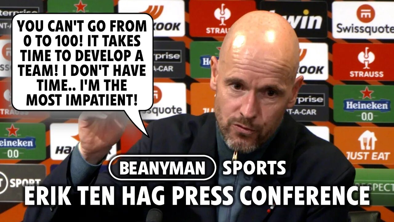 'It takes time to develop a team! I'm the MOST IMPATIENT!' | Man Utd v West Ham | Erik ten Hag