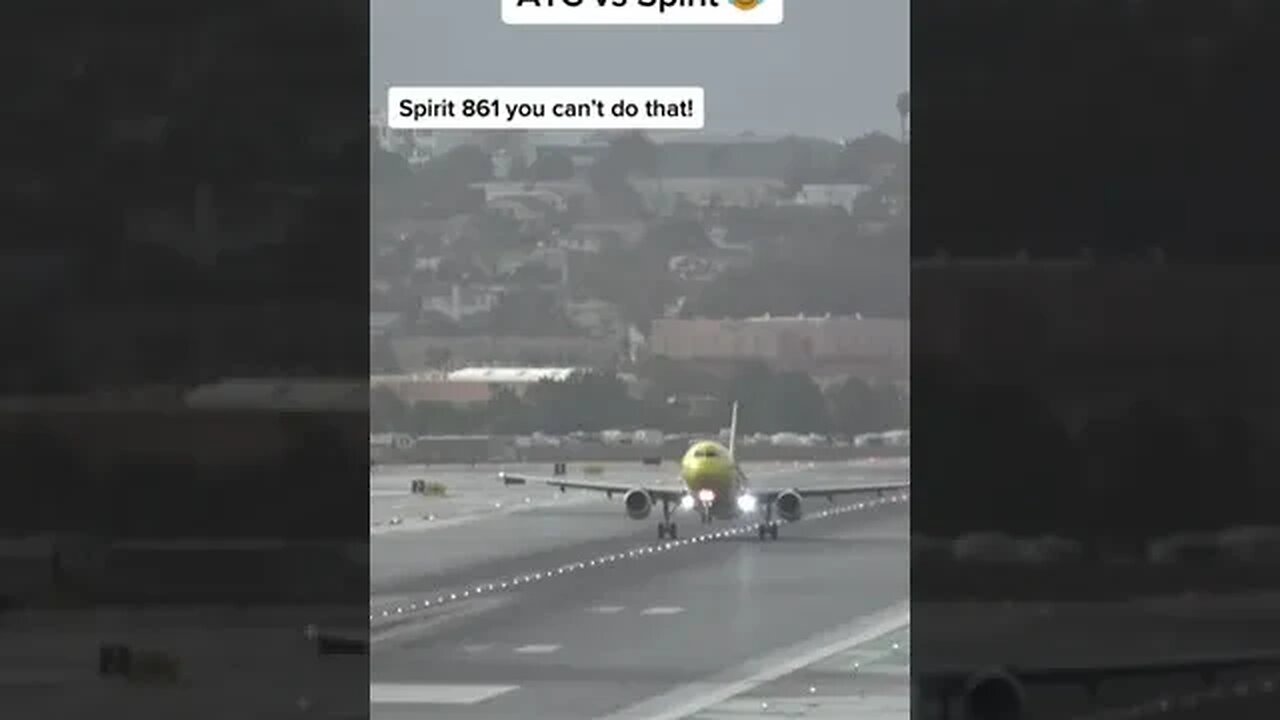 ATC Vs Spirit 🤣 #airplane #shorts