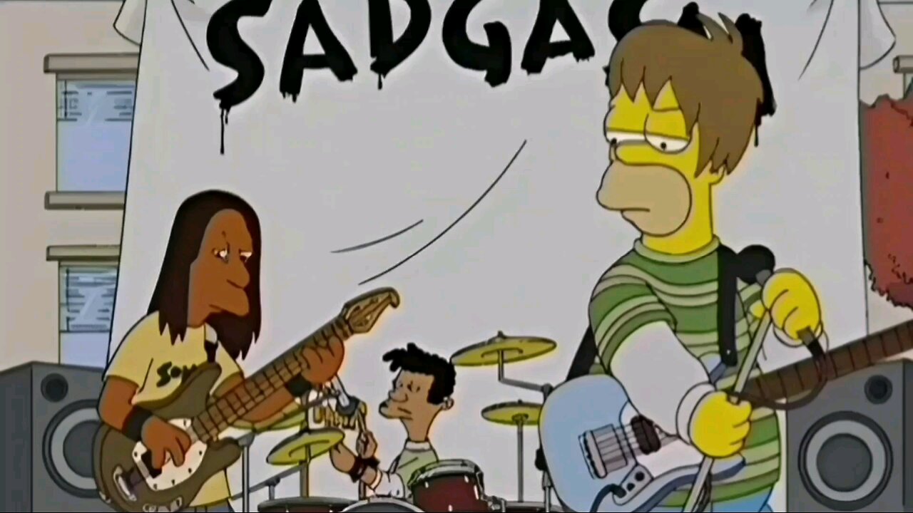 Homer Simpson: Smells Like Teen Spirit