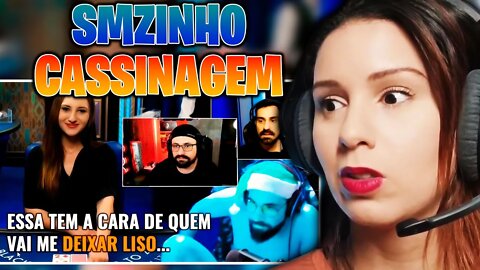 SMZINHO CASSINAGEM | ELA CHEGOU PRA TIRAR TODO DINHEIRO DELES (ZANFAS)(SMZINHO)(FABIOCOG) - REACT