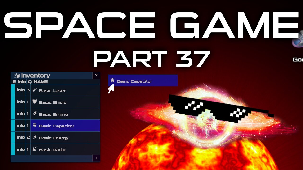 Space Game Part 37 - Dragging & Dropping Items!