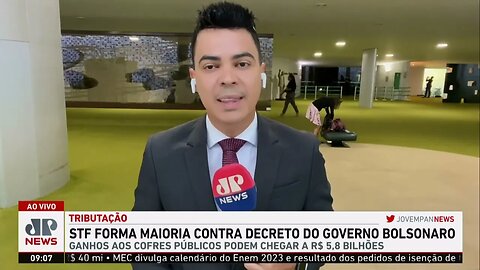 STF forma maioria contra decreto do governo Bolsonaro