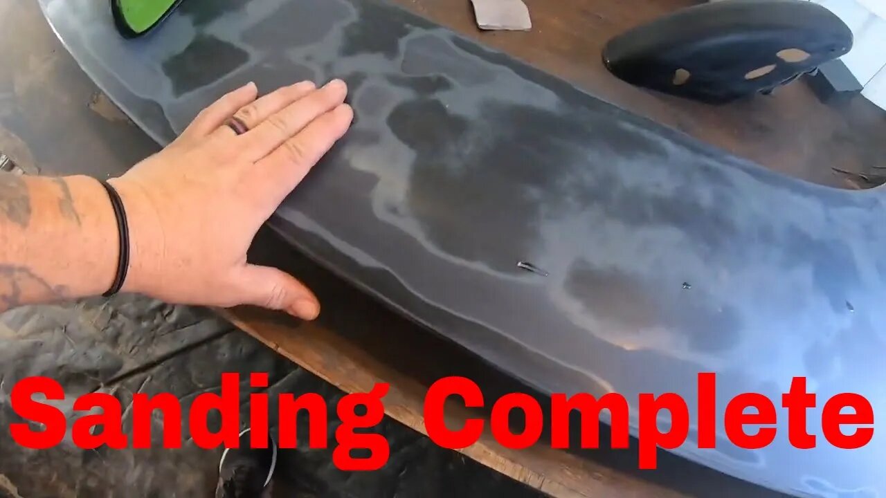 Tomorrow we paint. (4th Gen Camaro wing)