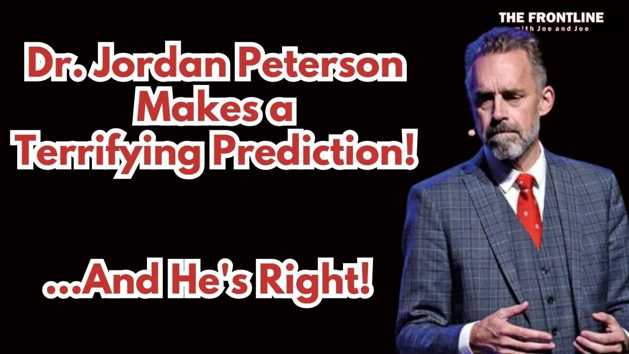 Dr. Jordan Peterson's TERRIFYING Prediction: Life for Canadians if Things Don't Change Immediately!