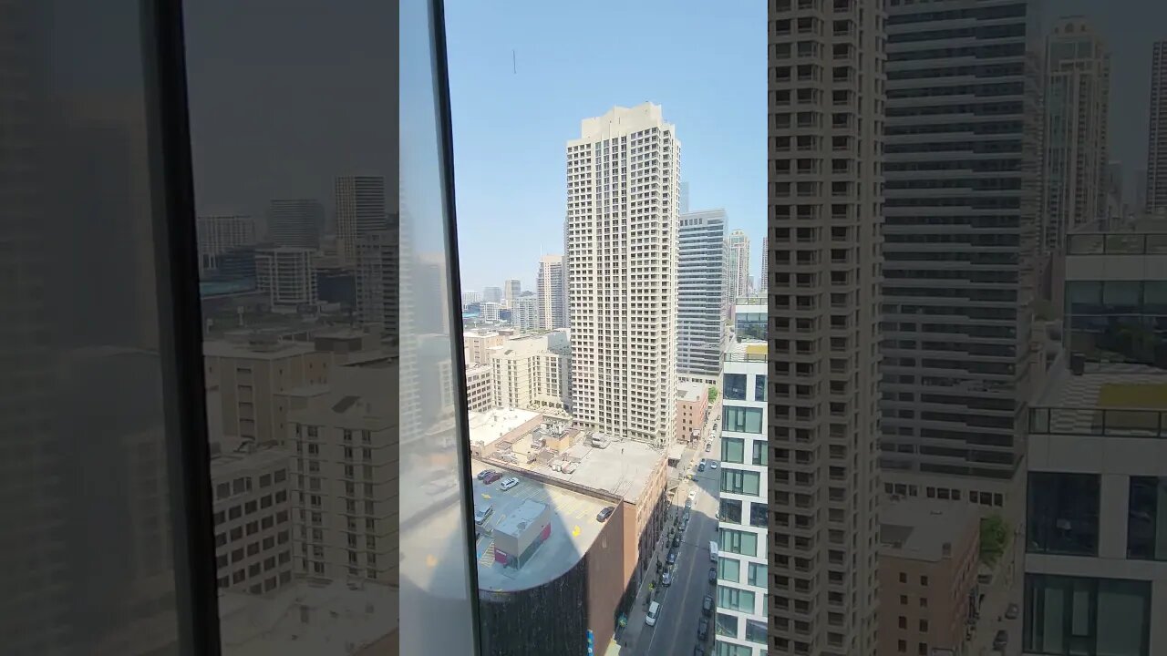 Chicago from a City View Room at Trump Tower!