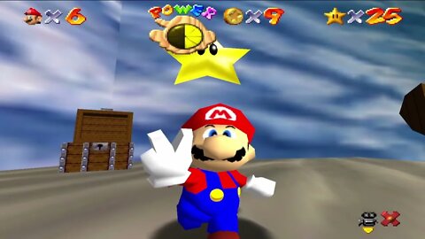 Super Mario 64 star 24