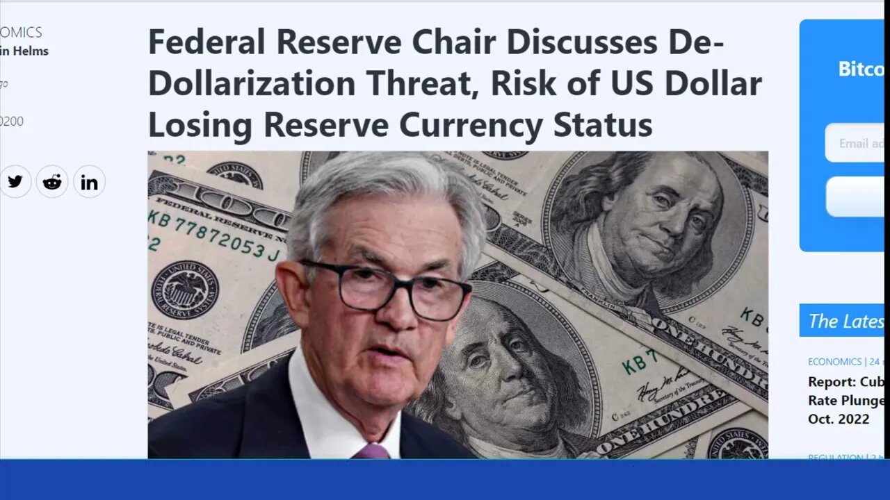 As DeDollarization Ramps Up, Powell Knows Trouble for USA But Gives Standard Response