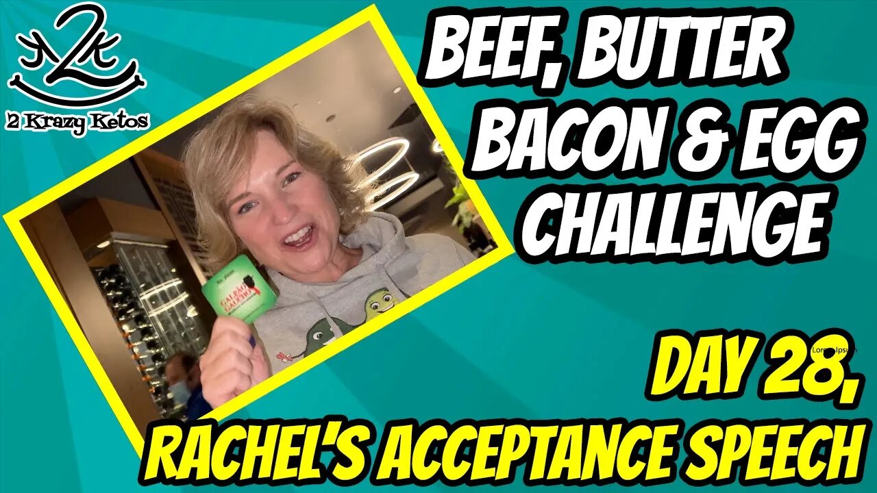 Beef Butter Bacon & Egg, day 28 | Rachel finally won | Las Vegas Keto Expo Day 2