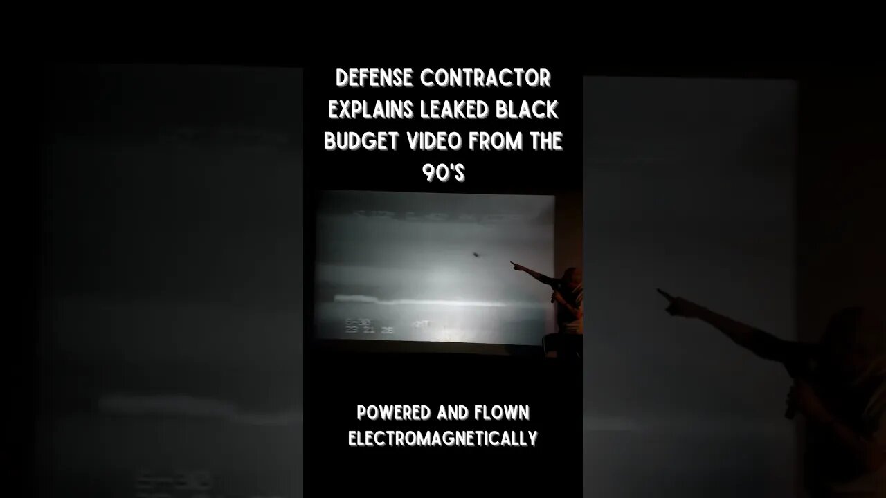 Defense Contractor Explains Leaked Black Budget Video From the '90s #shorts