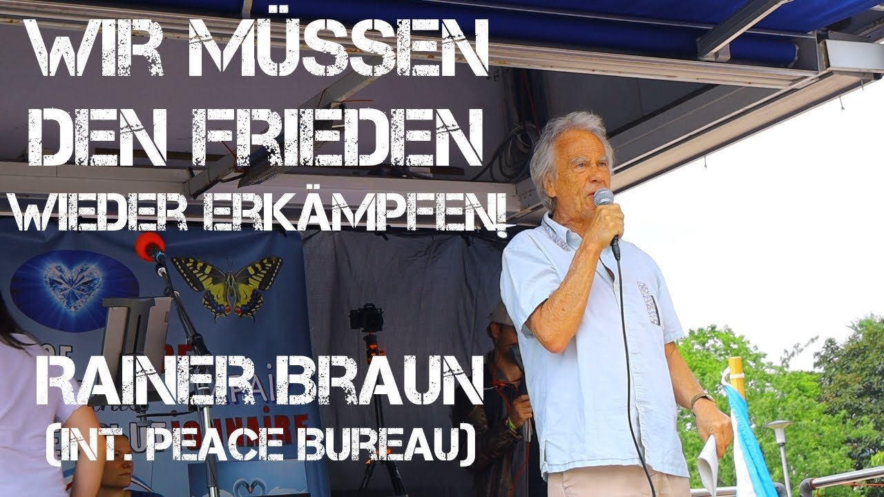 Wir müssen den Frieden wieder erkämpfen!Rainer Braun 🇩🇪@Sascha Schmitz🙈