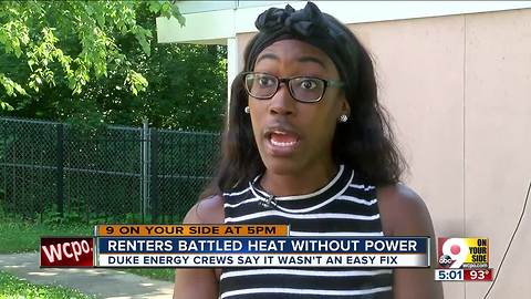 North Fairmount residents battled heat without power