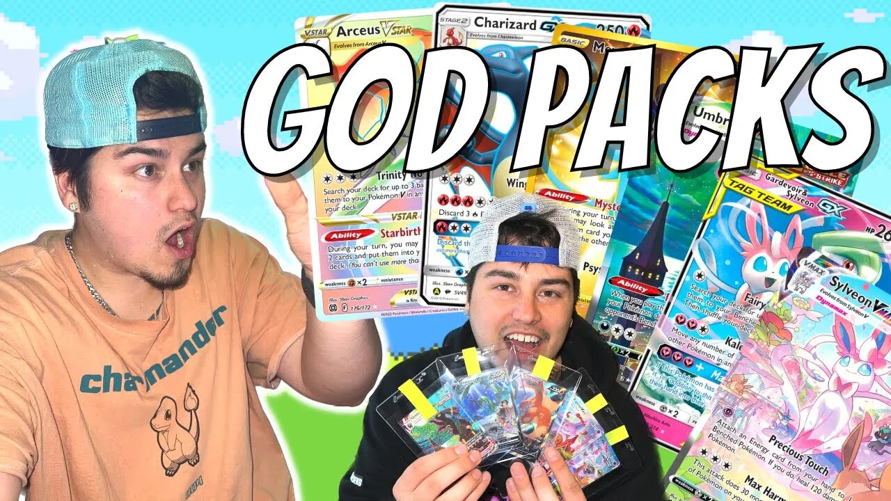 OPENING 3 POKEMON GOD PACKS