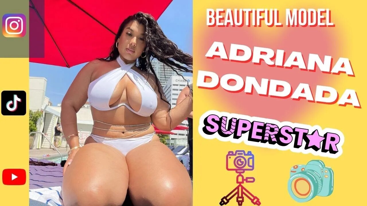 Plus Size Model Adriana Dondada * adriana dondada video curvy model * adriana dondada model