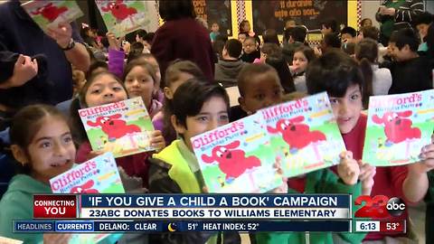 23ABC's donates books for National Reading Day