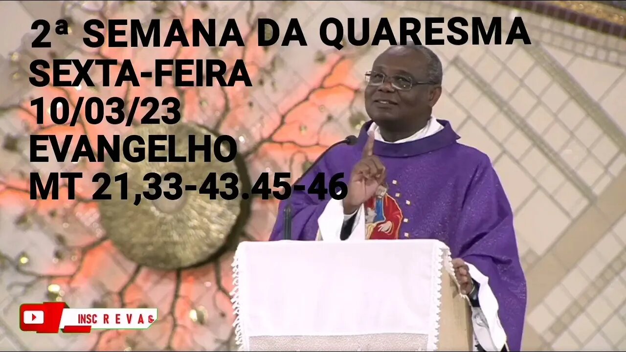 Homilia de Hoje | Padre José Augusto 10/03/23 Sexta-feira