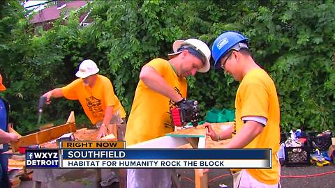 Habitat for Humanity holds second annual 'Rock the Block'