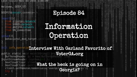 IO Episode 84 - Interview with Garland Favorito of VoterGA.org