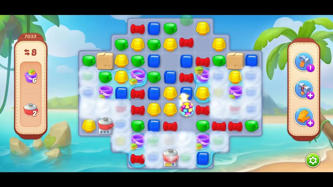 Playrix Homescapes Gameplay Walkthrough Level 7033