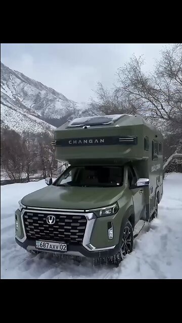 SIMPLE LIVING IN NATURE🌳🚎🥗🍱📸SIMPLE LIVING IN A MOBILE HOME🏔️🎣🚎🌲💫