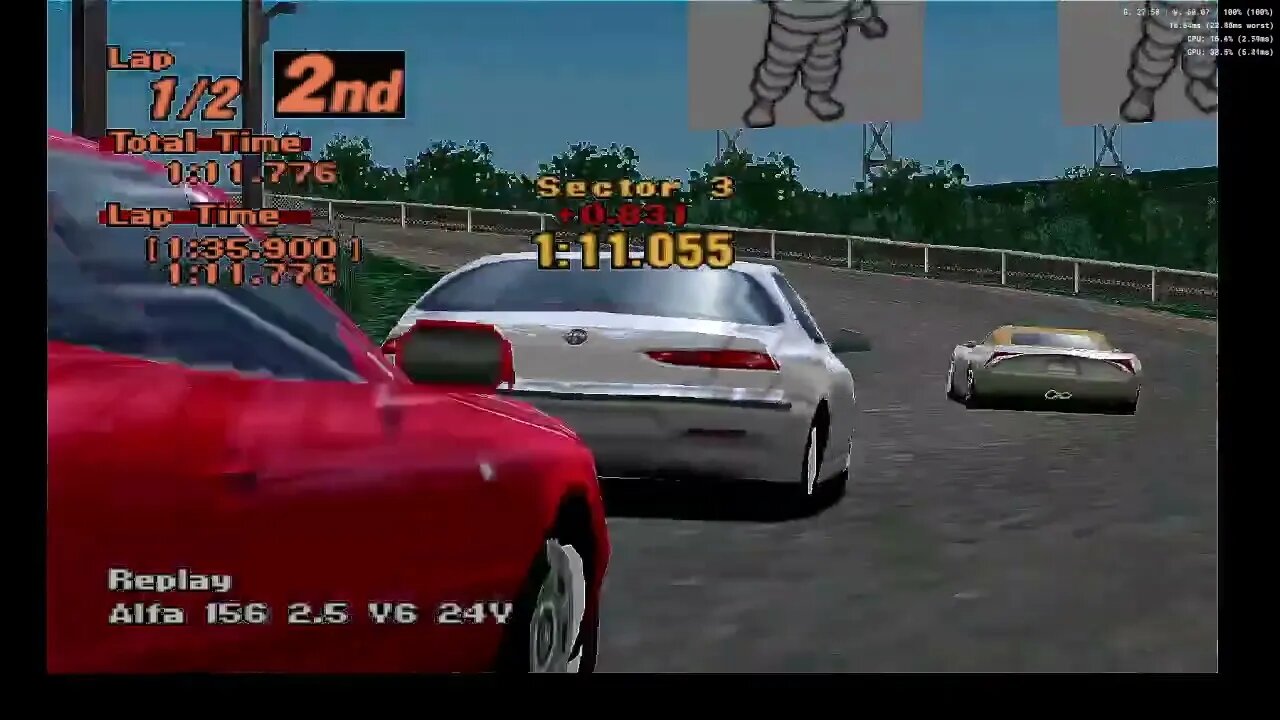 Gran Turismo 2 Arcade race: 1