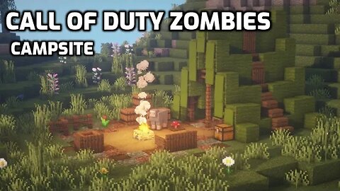 Minecraft Campsite - Call Of Duty Zombies (Complete)