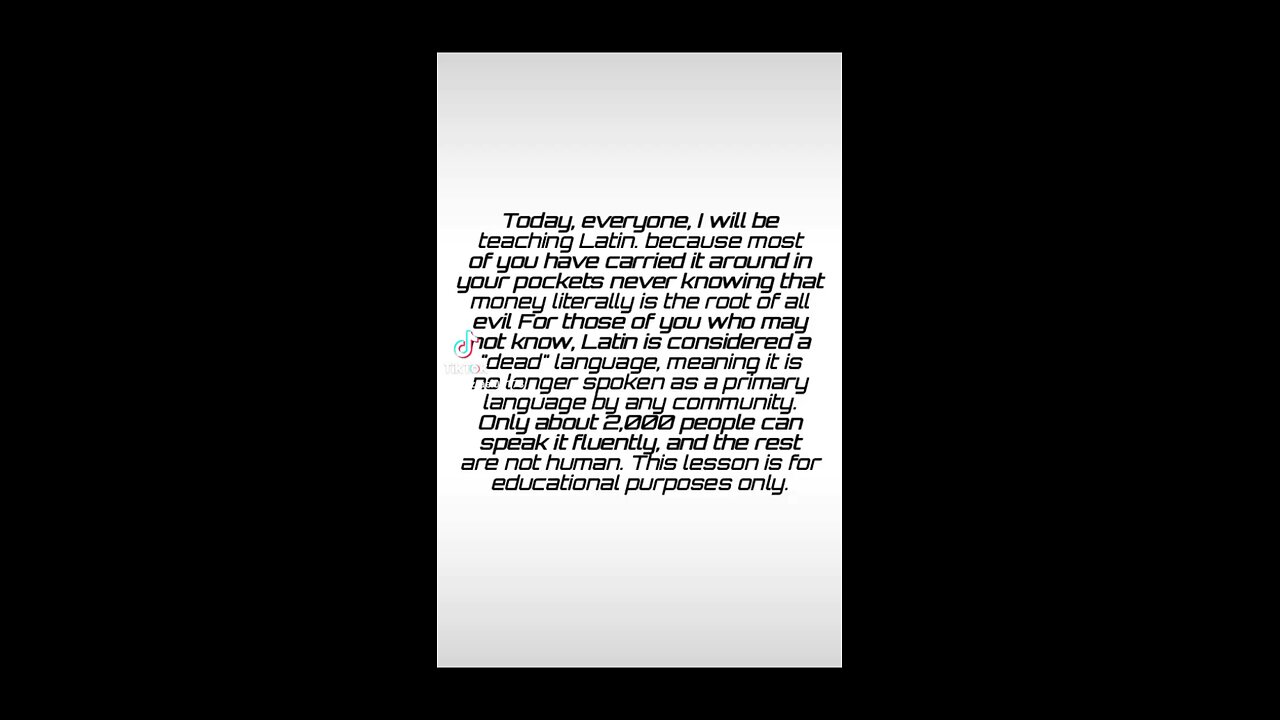 Do you want to know the truth